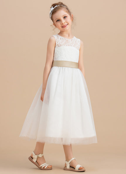Robe Cérémonie Éclatante Blanche