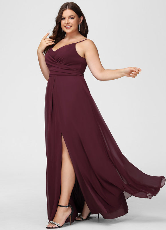 Robe Cérémonie Longue Volants Rose - gallery 7