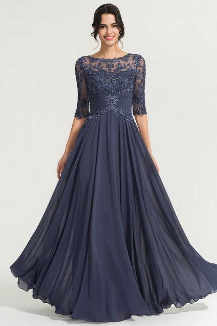 Robe Cérémonie Fluide Marine
