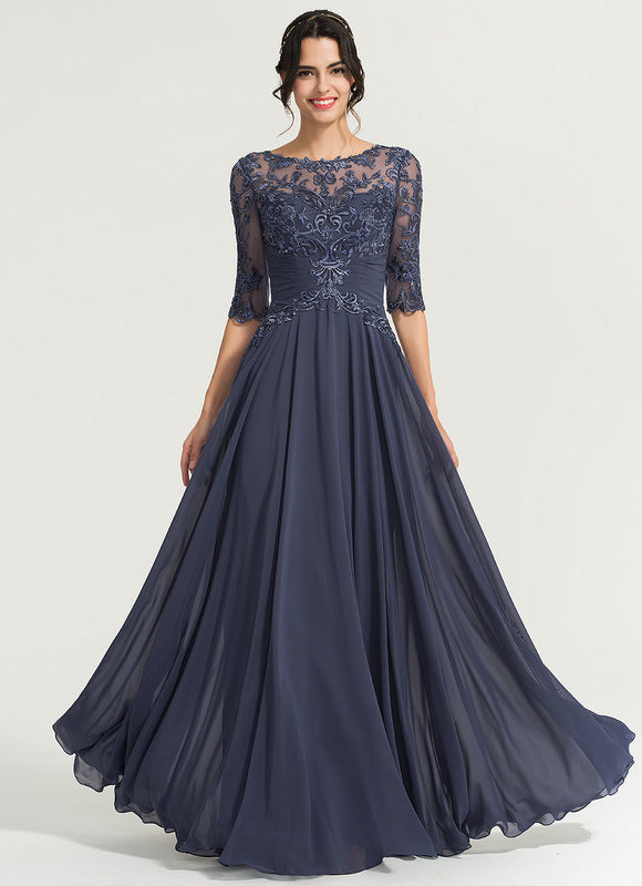 Robe Cérémonie Fluide Marine