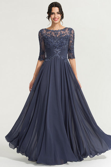 Robe Cérémonie Fluide Marine