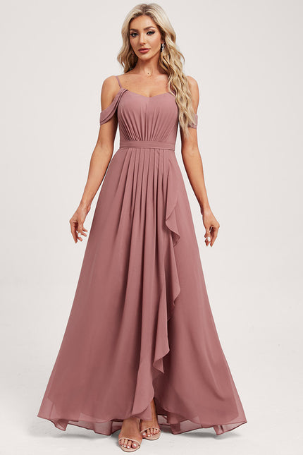 Robe Cérémonie Mousseline Rose