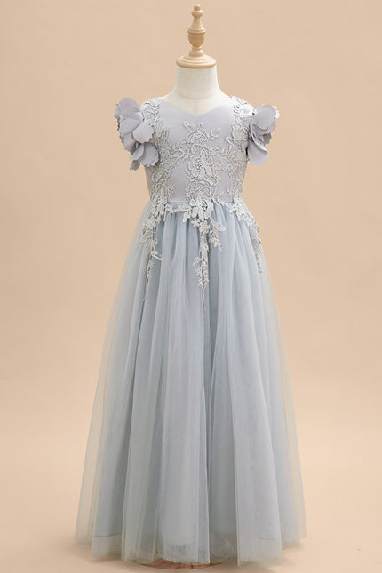 Robe Cérémonie Tulle Satinée