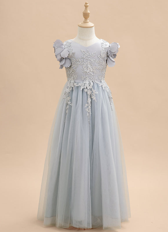 Robe Cérémonie Tulle Satinée
