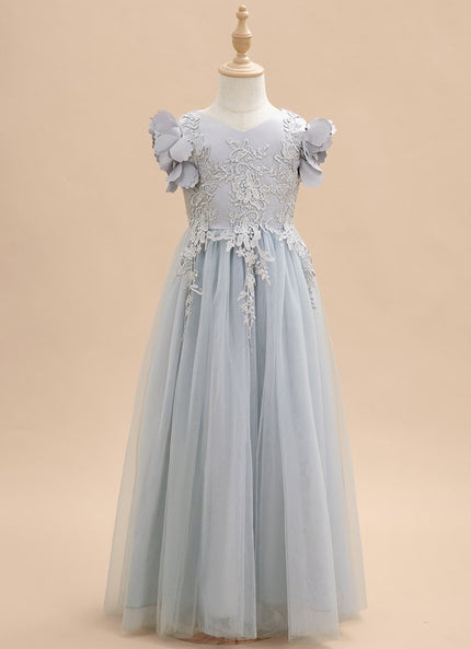 Robe Cérémonie Tulle Satinée
