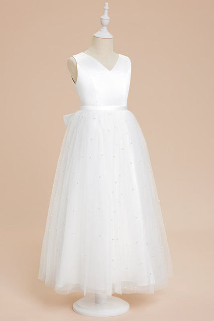 Robe Cérémonie Satinée Lumineuse - gallery 2