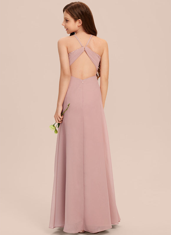 Robe Cérémonie Mousseline Jade - gallery 3