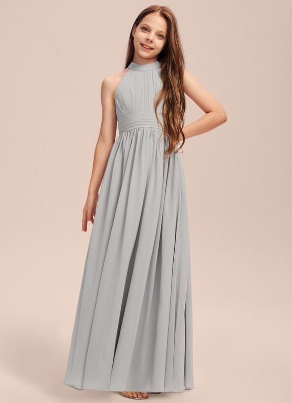 Robe Cérémonie Élégante Poudrée
