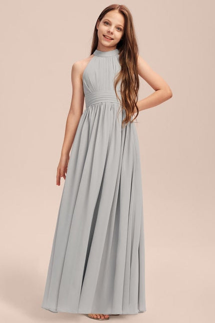 Robe Cérémonie Élégante Poudrée