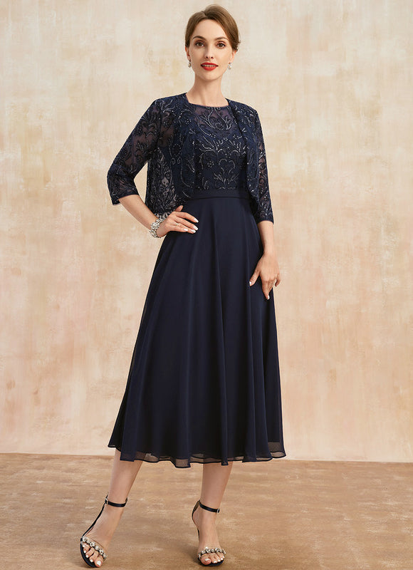 Robe Cérémonie Élégance Bateau - gallery 1