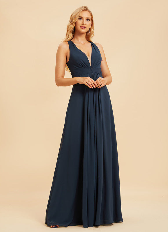 Robe Cérémonie Longue Volants Rose - gallery 3