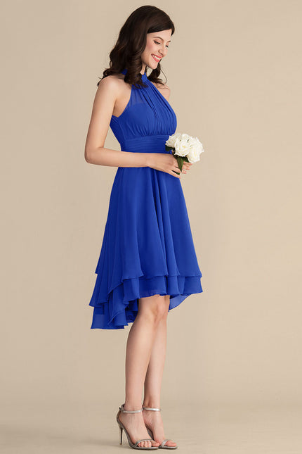 Robe Cérémonie Col Rond Volantée - gallery 4