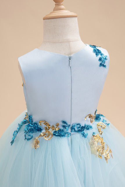 Robe Cérémonie Tulle Aqua - gallery 7