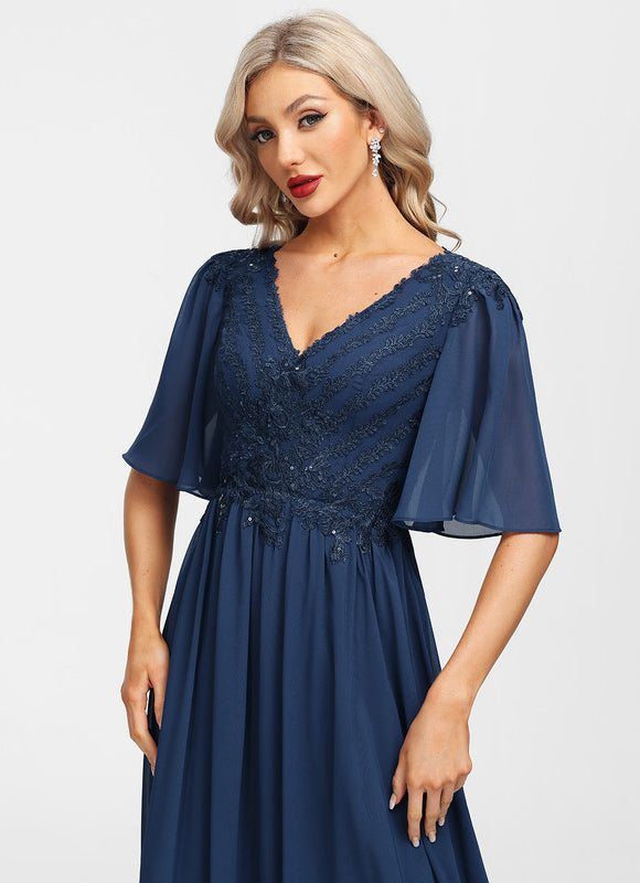 Robe Cérémonie Longue Bleu Royal - gallery 5