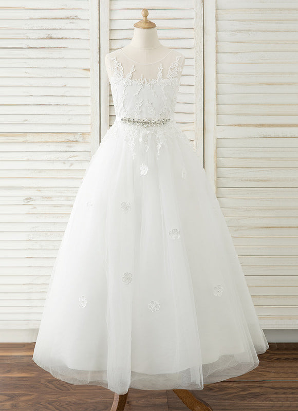 Robe Cérémonie Tulle Navy Floral - gallery 4