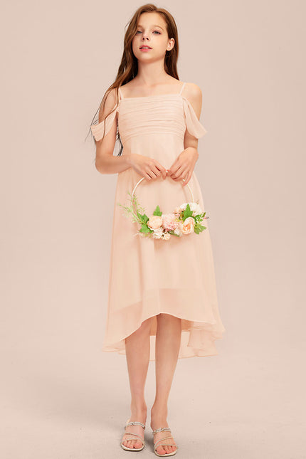 Robe Cérémonie Mousseline Vert Tendre