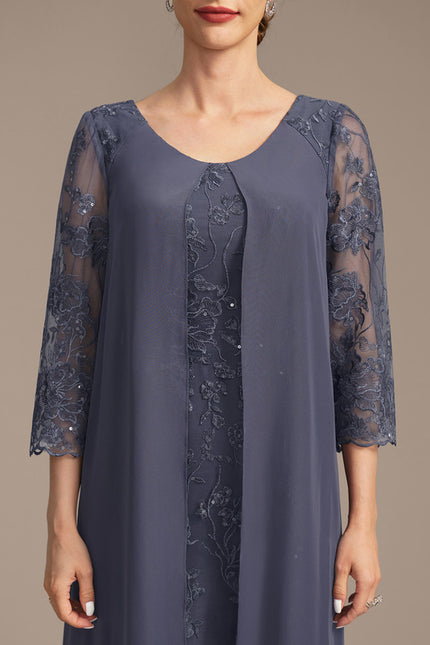 Robe Cérémonie Fluide Brodée - gallery 7