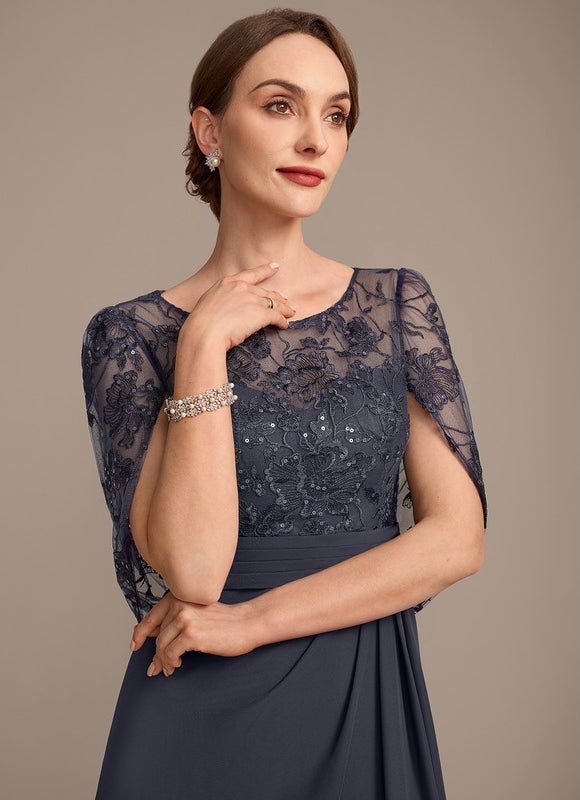 Robe Cérémonie Fluide Dentelle - gallery 1
