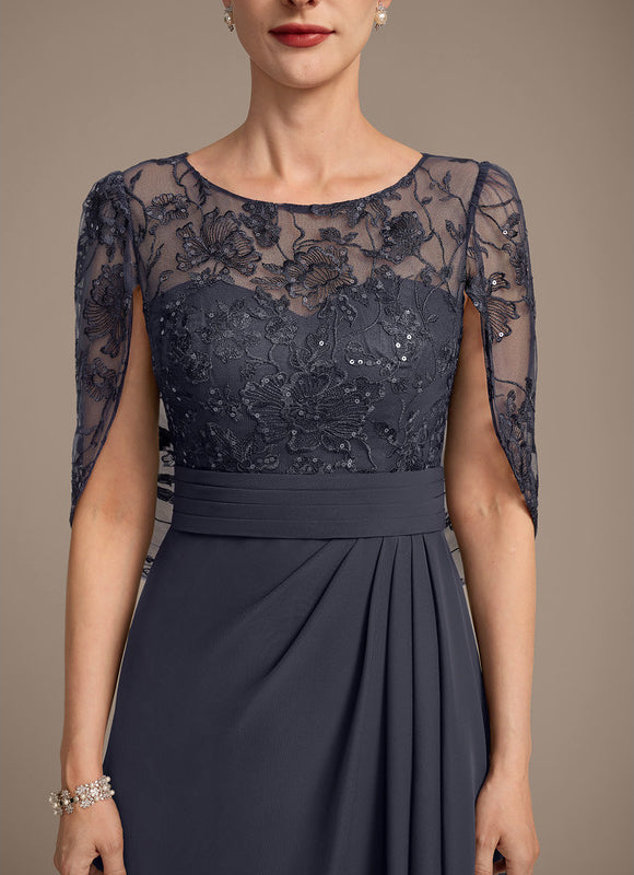 Robe Cérémonie Fluide Dentelle - gallery 6