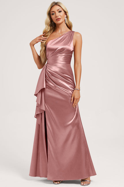 Robe Cérémonie Fluide Satinée