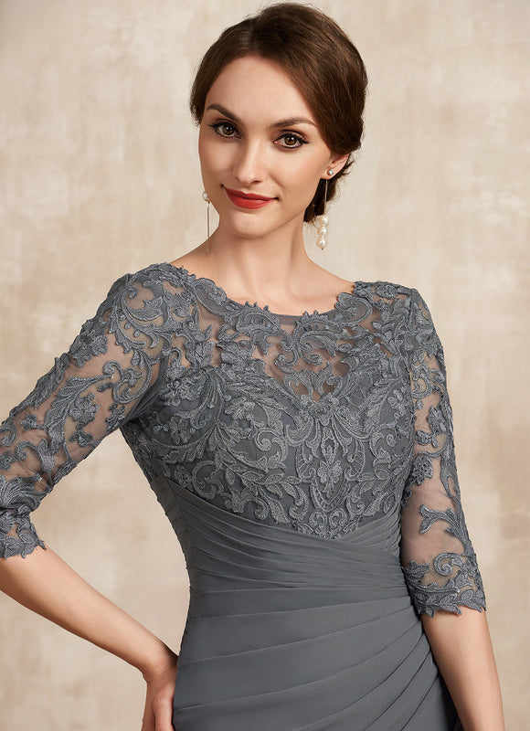 Robe Cérémonie Gris Élégant - gallery 1