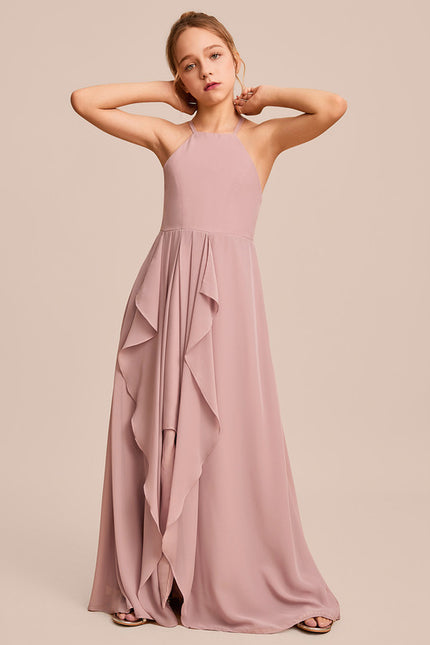 Robe Cérémonie Mousseline Jade - gallery 2