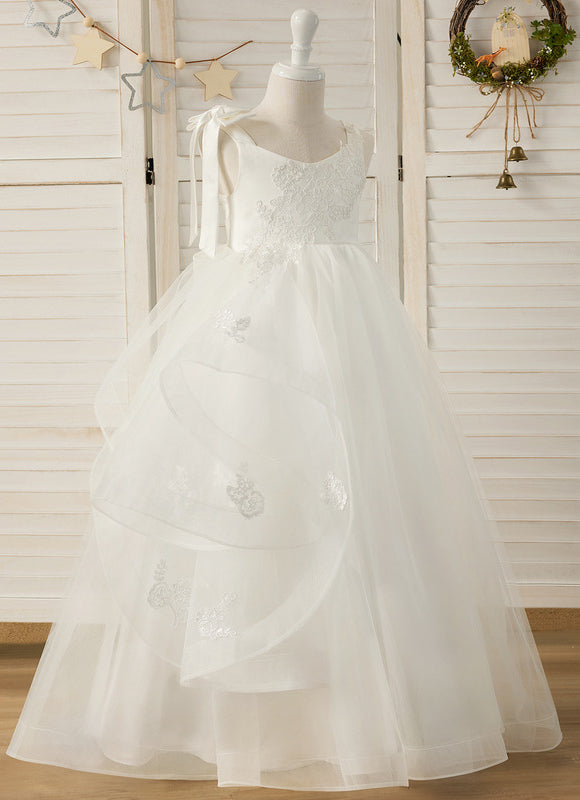 Robe Ceremonie Fille Tulle - gallery 6