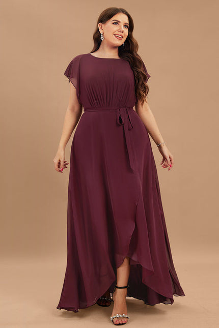 Robe Cérémonie Col Rond Volantée - gallery 5
