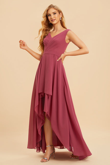 Robe Cérémonie Fluide Marine Élégante - gallery 5