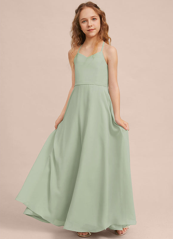 Robe Cérémonie Longue Vert Deau - gallery 2