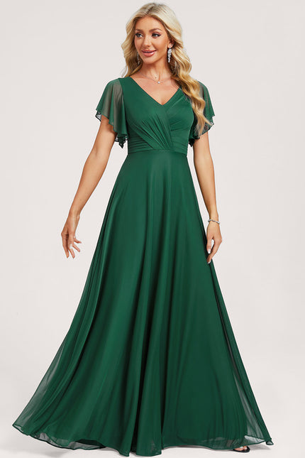 Robe Cérémonie Émeraude Légère