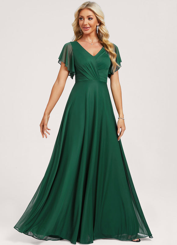 Robe Cérémonie Émeraude Légère