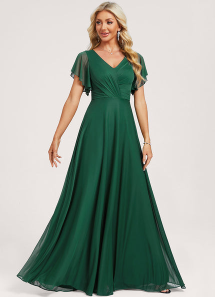 Robe Cérémonie Émeraude Légère