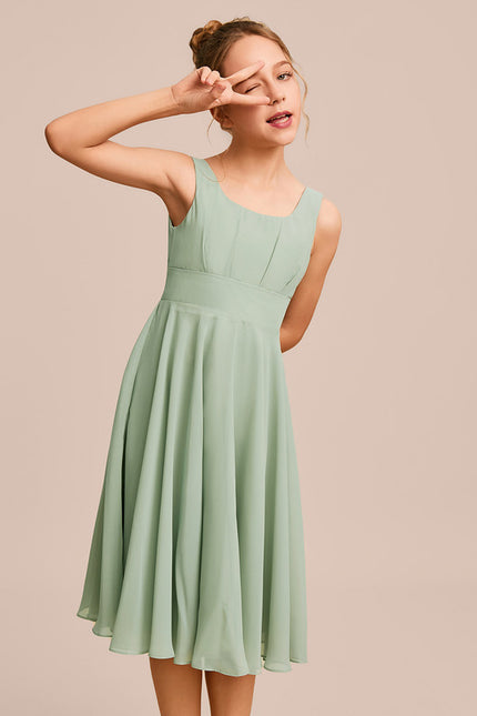 Robe Cérémonie Mousseline Fraîche - gallery 3