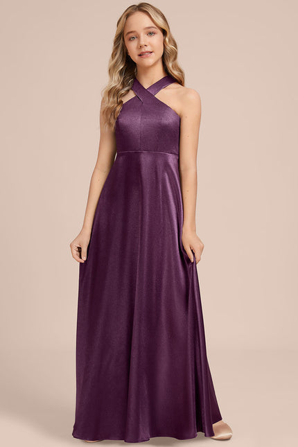 Robe Cérémonie Violette Brillante - gallery 5