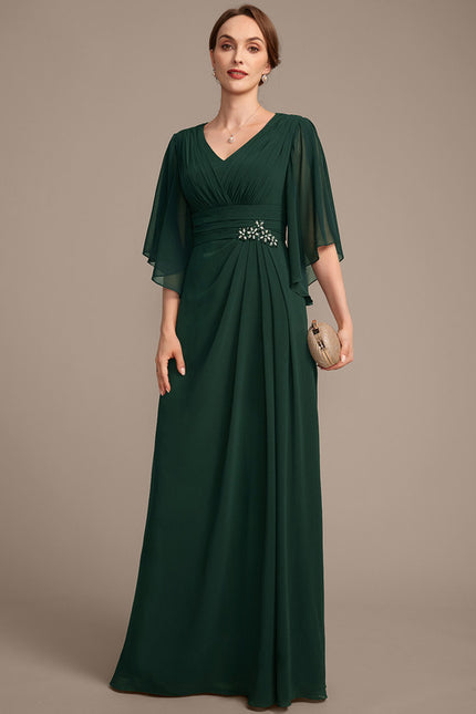 Robe Cérémonie Émeraude Élancée - gallery 3
