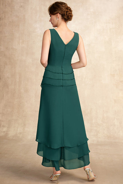 Robe Cérémonie Chic Asymétrique - gallery 2