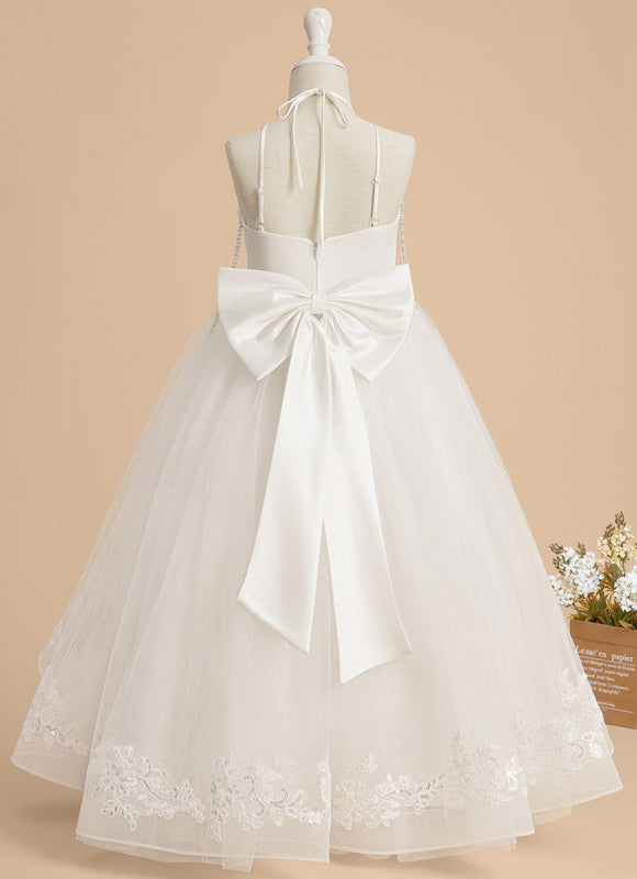 Robe Cérémonie De Fête Éthérée - gallery 5