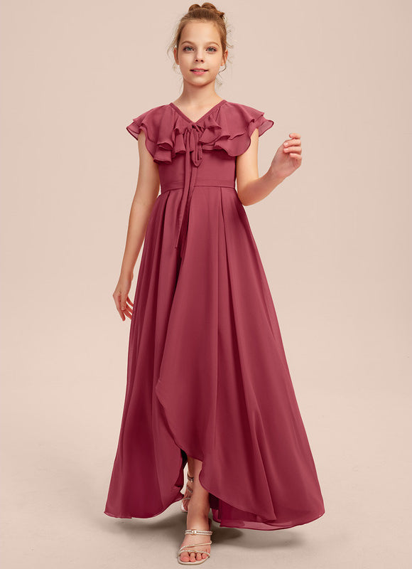 Robe Cérémonie Demoiselle Dhonneur Beige