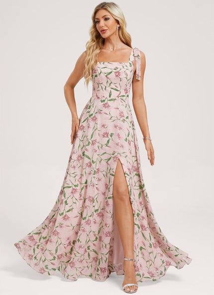 Robe Cérémonie Mousseline Verte