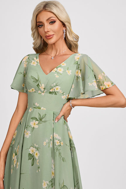 Robe Cérémonie Fluide Marine Élégante - gallery 4