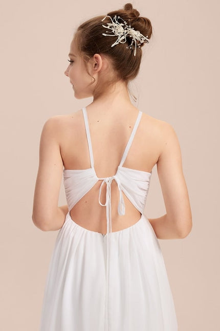 Robe Cérémonie Mousseline Marine - gallery 3