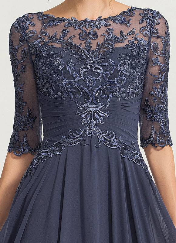 Robe Cérémonie Fluide Marine - gallery 2