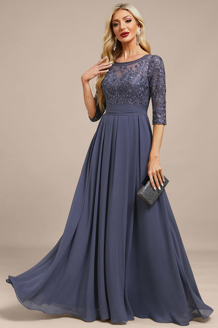 Robe Ceremonie Femme Manche Longue