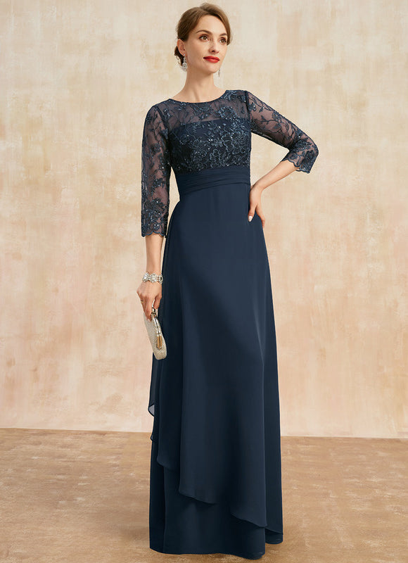 Robe Cérémonie Fluide Marine - gallery 3