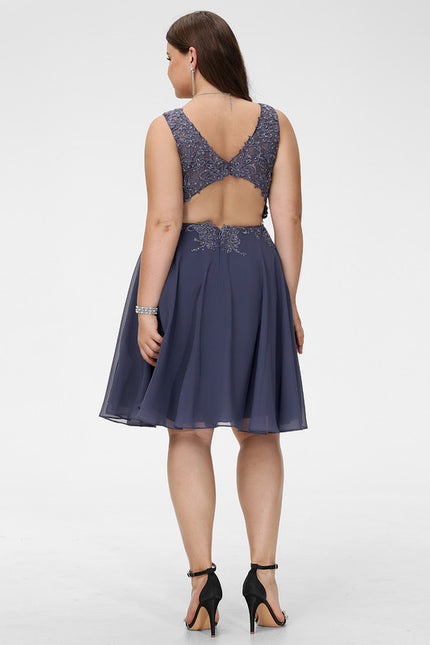 Robe Cérémonie Chiffon Brodée - gallery 8