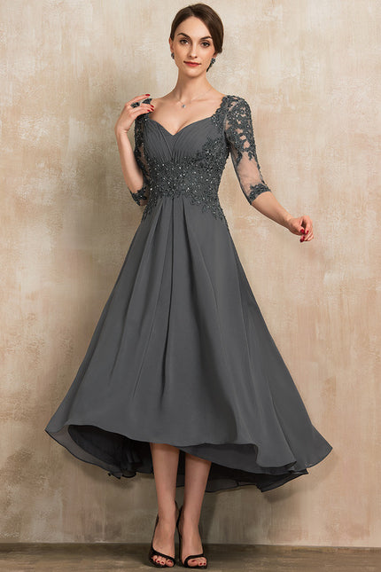 Robe Cérémonie Ajourée Marine - gallery 2