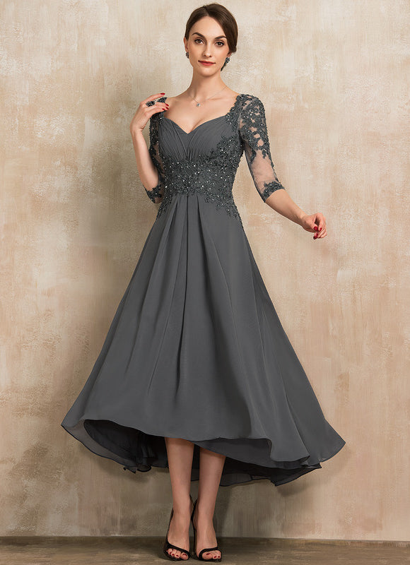 Robe Cérémonie Ajourée Marine - gallery 2