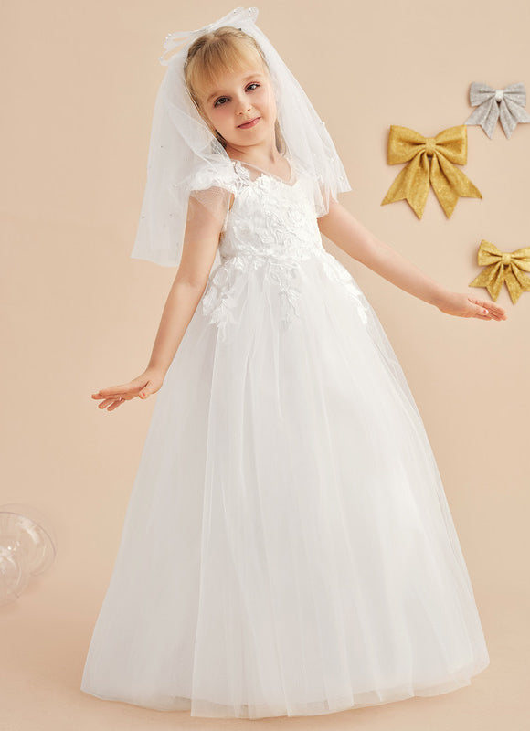 Robe Cérémonie Florale Éthérée - gallery 5