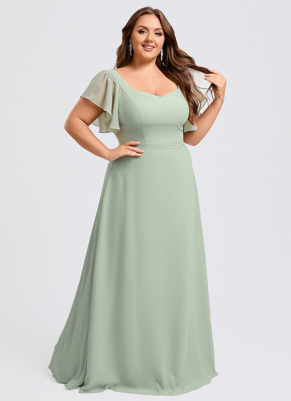 Robe Cérémonie Longue Volants Rose - gallery 8